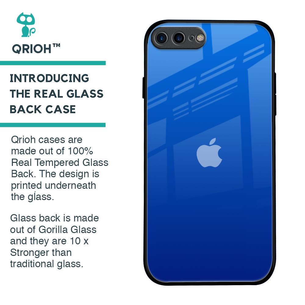 Egyptian Blue Glass Case for iPhone 7 Plus