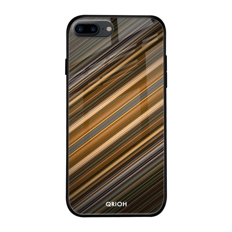 Diagonal Slash Pattern Apple iPhone 7 Plus Glass Cases & Covers Online