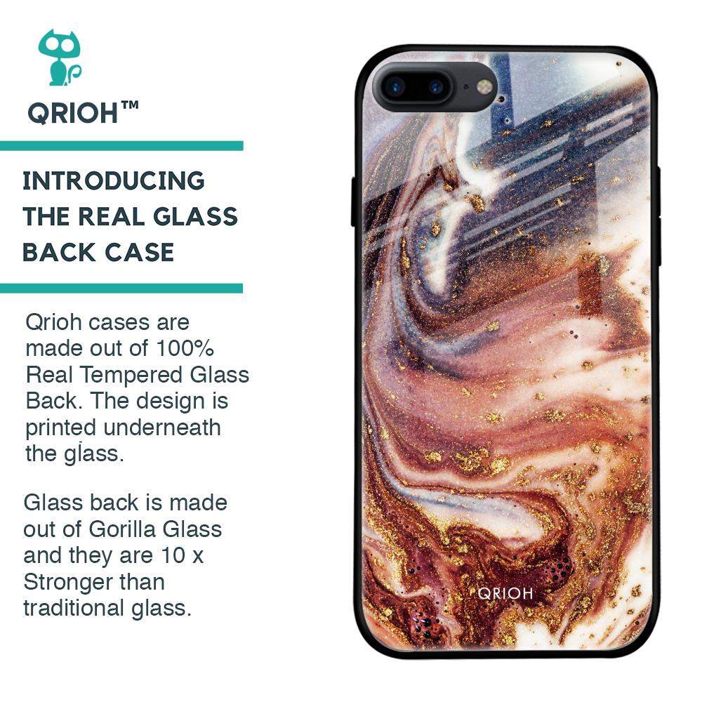 Exceptional Texture Glass Case for iPhone 7 Plus