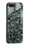 Peacock Feathers Glass case for iPhone 7 Plus