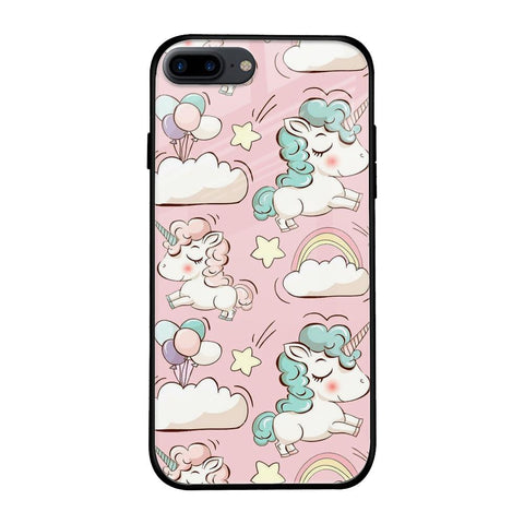 Balloon Unicorn iPhone 7 Plus Glass Cases & Covers Online