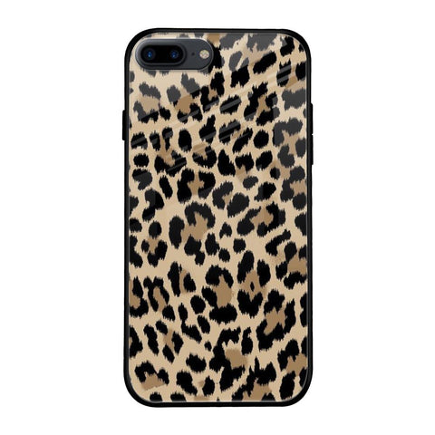 Leopard Seamless iPhone 7 Plus Glass Cases & Covers Online