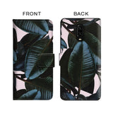 Dark Tropical Leaves Flip Case for OnePlus