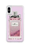 Miss Fragrance Pink Snow Globe iPhone Glitter Cases & Covers Online 