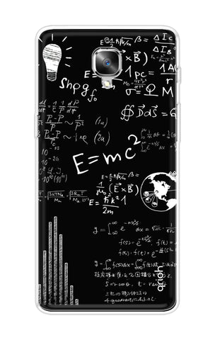 Equation Doodle OnePlus 3T Back Cover