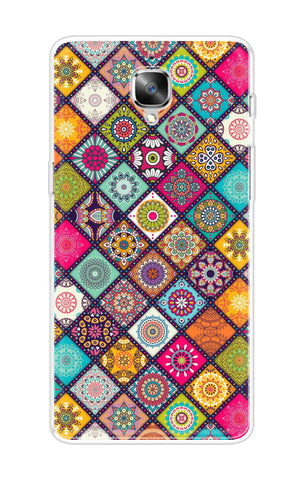 Multicolor Mandala OnePlus 3T Back Cover
