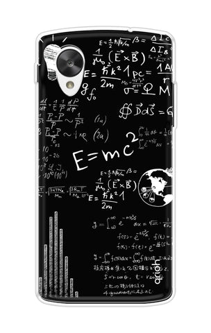Equation Doodle Nexus 5 Back Cover