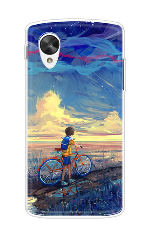 Riding Bicycle to Dreamland Nexus 5 Back Cover