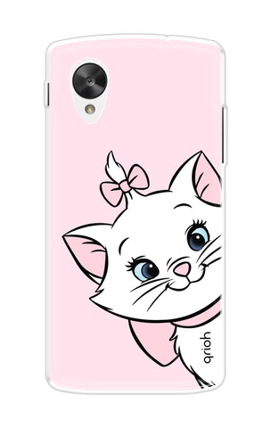 Cute Kitty Nexus 5 Back Cover