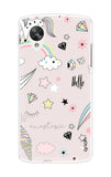 Unicorn Doodle Nexus 5 Back Cover