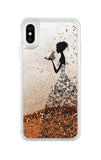 Elegant Duchess Gold Snow Globe iPhone Glitter Cases & Covers Online 