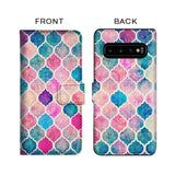 Pastel Colorful Pattern Flip Case for Samsung