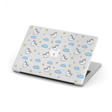 Unicorns In Sky Macbook cover