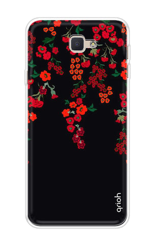 Floral Deco Samsung J7 Prime Back Cover