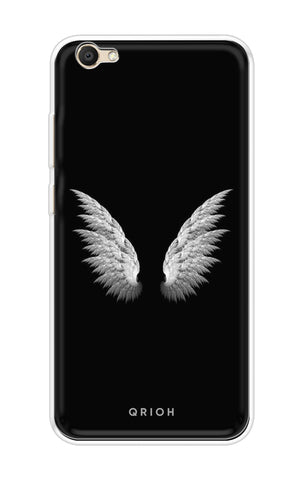 White Angel Wings Vivo V5s Back Cover
