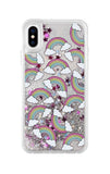 Mini Rainbows Gold Star Sparkle iPhone Glitter Cases & Covers Online 