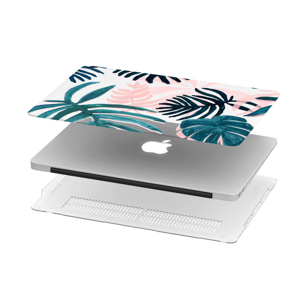 Tropical Leaves Macbook cover
