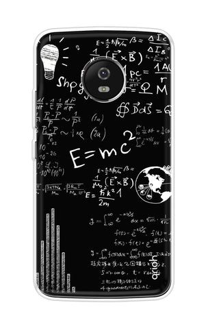 Equation Doodle Motorola Moto G5 Back Cover