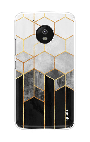 Hexagonal Pattern Motorola Moto G5 Plus Back Cover