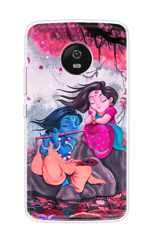 Radha Krishna Art Motorola Moto G5 Plus Back Cover