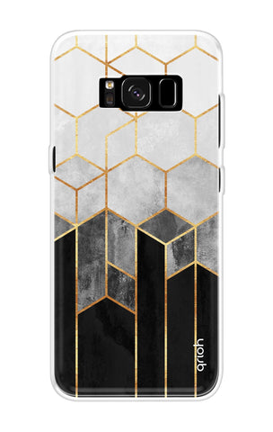 Hexagonal Pattern Samsung S8 Back Cover