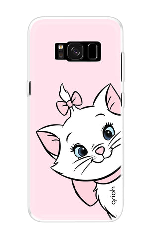 Cute Kitty Samsung S8 Back Cover