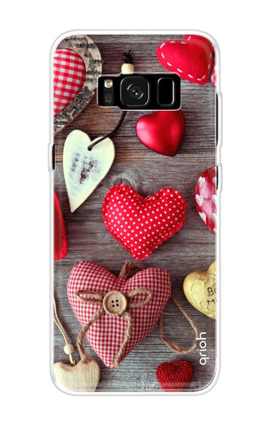 Valentine Hearts Samsung S8 Plus Back Cover