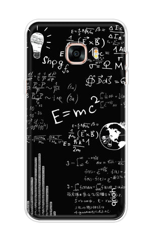 Equation Doodle Samsung C9 Pro Back Cover