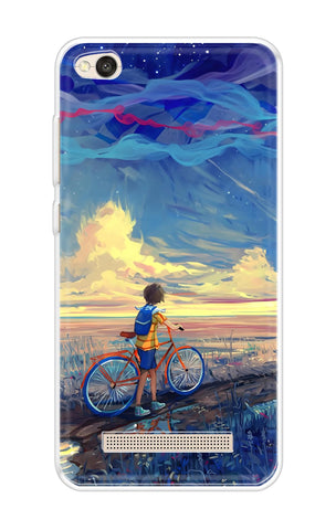 Riding Bicycle to Dreamland Xiaomi Redmi 4A Back Cover