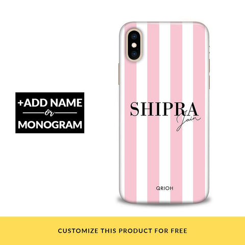 Matching Stripes Customized Phone Cover