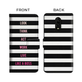 Look Like A Boss Flip Case for OnePlus