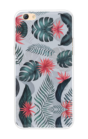 Retro Floral Leaf Oppo F3 Plus Back Cover