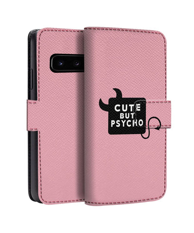 Cute But Psycho Samsung Flip Cases & Covers Online