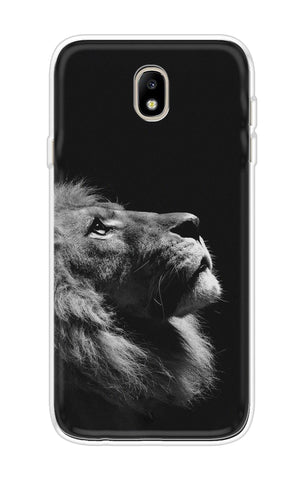Lion Looking to Sky Samsung J7 Pro Back Cover