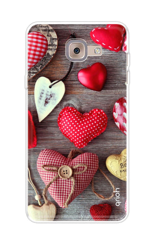 Valentine Hearts Samsung J7 Max Back Cover