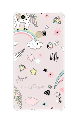 Unicorn Doodle Xiaomi Mi Max 2 Back Cover