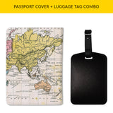 Adventure Awaits Passport & Luggage Tag Combo