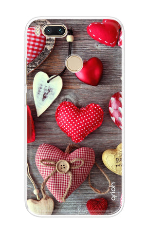 Valentine Hearts Xiaomi Mi A1 Back Cover