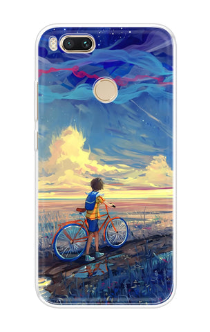 Riding Bicycle to Dreamland Xiaomi Mi A1 Back Cover