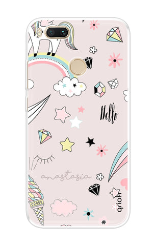 Unicorn Doodle Xiaomi Mi A1 Back Cover