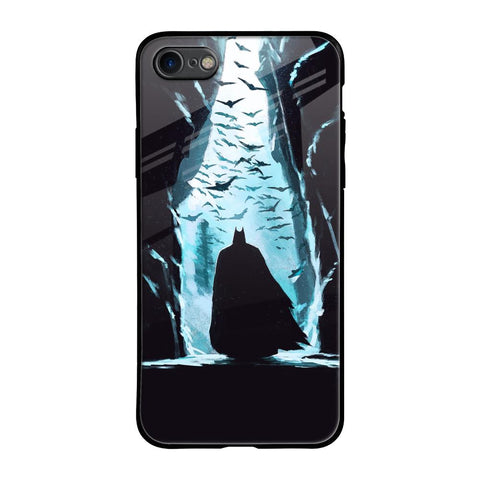 Dark Man In Cave iPhone 8 Glass Back Cover Online