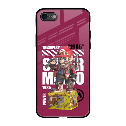 Gangster Hero iPhone 8 Glass Back Cover Online