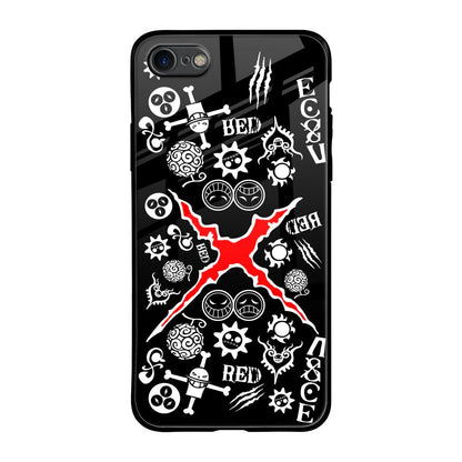 Red Zone iPhone 8 Glass Back Cover Online