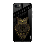 Golden Owl iPhone 8 Glass Back Cover Online