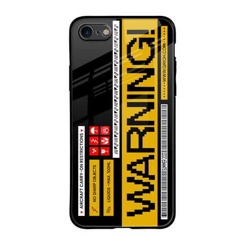 Aircraft Warning iPhone 8 Glass Back Cover Online