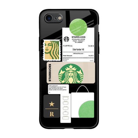 Coffee Latte iPhone 8 Glass Back Cover Online