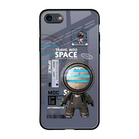 Space Travel iPhone 8 Glass Back Cover Online