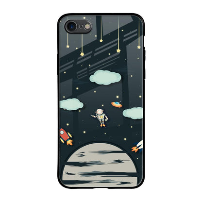 Astronaut Dream iPhone 8 Glass Back Cover Online