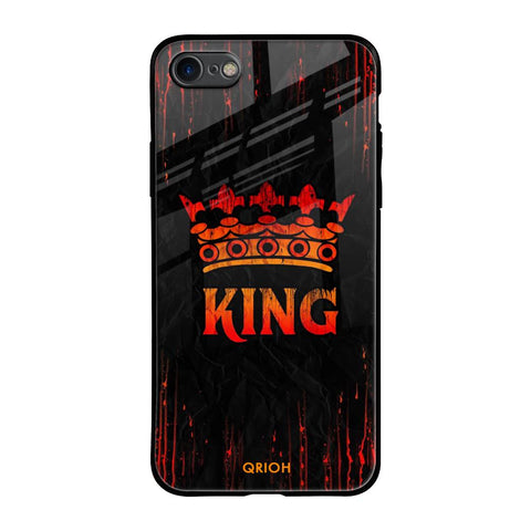 Royal King iPhone 8 Glass Back Cover Online