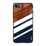 Bold Stripes iPhone 8 Glass Back Cover Online